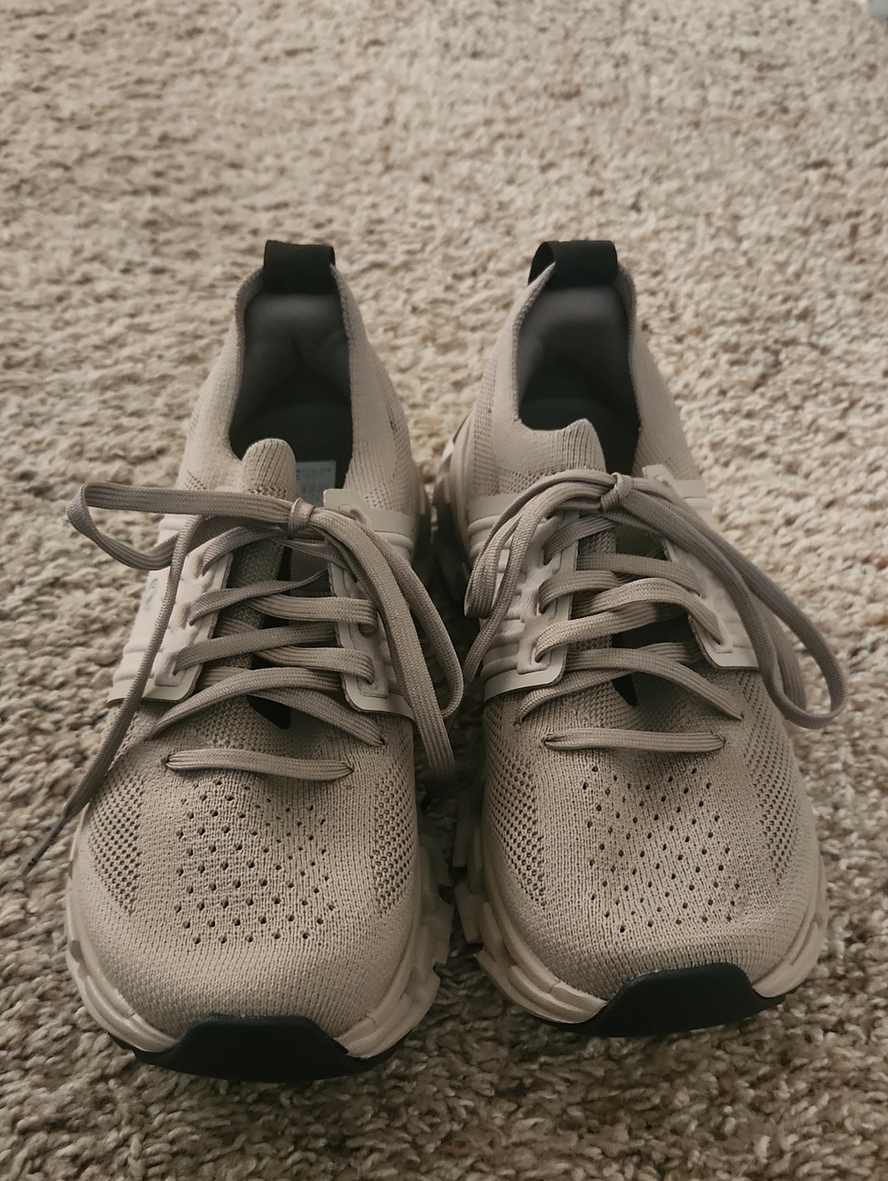 On Cloudswift 3 Cinder Fog Running Sneakers